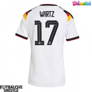 Německo Florian Wirtz #17 Dámské Domácí Dres MS 2026 Krátký Rukáv